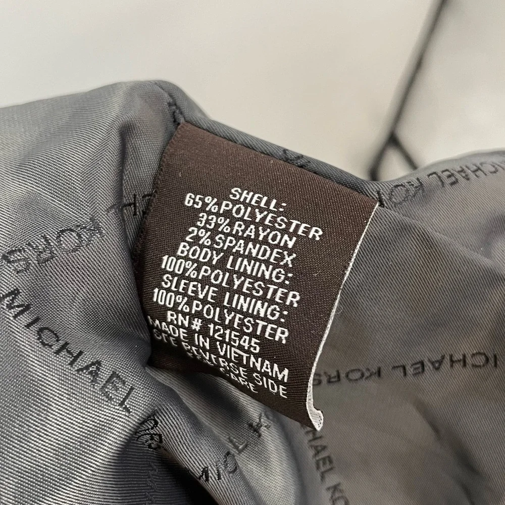 Michael Kors Gray Utility Jacket Men’s L - Picture 8 of 11